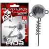 Wild Devil Baits Screw Jig Head Screw Jig Head Spiral