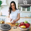 4 in 1,WENWELL 2 Microwave Splatter Cover & 2 Mat,Cooking