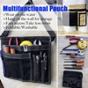 5-Pocket Utility Tool Belt Pouch for Men and Women, Adjustable