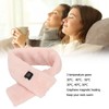Electric Heated Scarf 3 Temperature Gears Detachable Washable Keep Warm