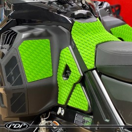 Proven Design Products 2023 Ski-Doo 850R SUMMIT EXPERT X DIAMOND GRIP KNEEPAD KIT by PDP GREEN