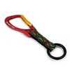 carabiner fishing hook aluminum ring