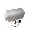 KTI 6 Quart Plastic Hydraulic Fluid Reservoir Kit for Dump
