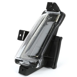 HECASA Fog Lamps Compatible with 2016-2022 Chevy Camaro ZL1 Clear Lens+Black Housing DRL Daytime Running Light Replacement for GM2563109 No Turn Signal Function (Right)