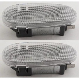 GTOG8TA 2004 2005 2006 Pontiac GTO Door Panel Courtesy Lights Lens Lamps NEW! 04-06 PAIR