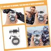 KOMBIUDA 6pcs Portable Anti-Theft Skateboard Lock Lightweight Retractable Cable for