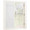 YedZen Blackout French Door Blinds, 86x173cm No Drilling＆Stick ON