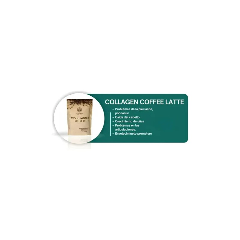 Café Colageno Latte Plennia 30 S. Llevalo Contigo