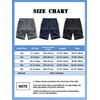 NATUST - Pantalones cortos deportivos de ajuste holgado para niños