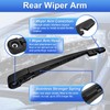 ACONTauto Rear Windshield Wiper Arm Blade Set - Replacement for
