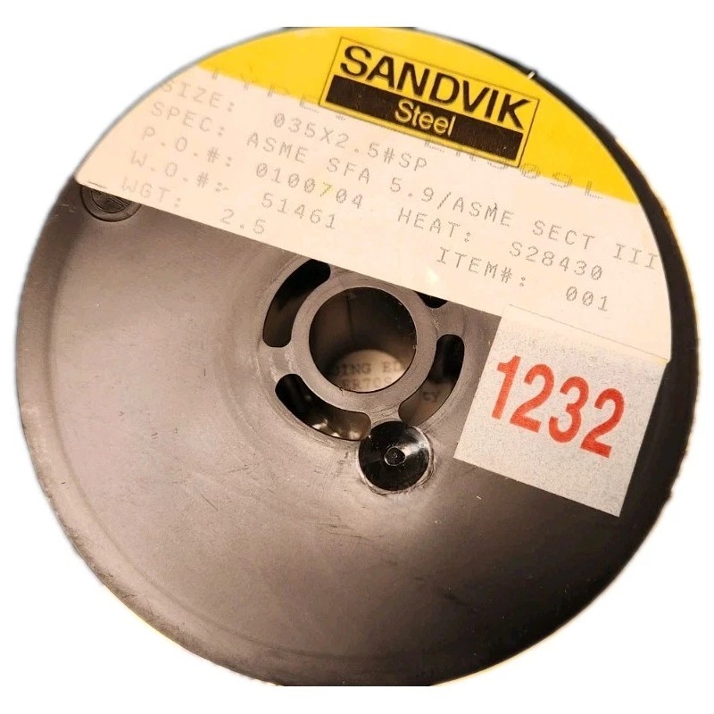 Sandvik MIG Welding Wire Stainless Steel .035" 2.5Lb Spool ER309L