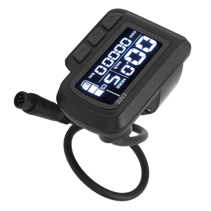 Electric LCD Display, EN06 6pin Underwater LCD Display with Bracket,
