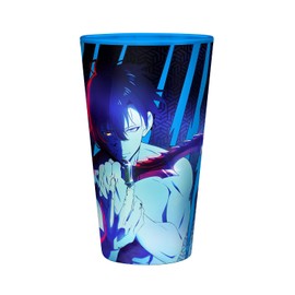 ABYSTYLE Solo Leveling Sung Jinwoo Premium Large Glass 13 Fl Oz Drinkware Home & Kitchen Anime Merch Gift