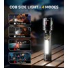 Esgreen LED Rechargeable Flashlights High Lumens 10000 2 Pack, Single