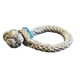 Seilflechter - Novoleen rope shackle for payload up to 2 tonnes, round sling with diameter of 80 mm, forestry off-road shackle