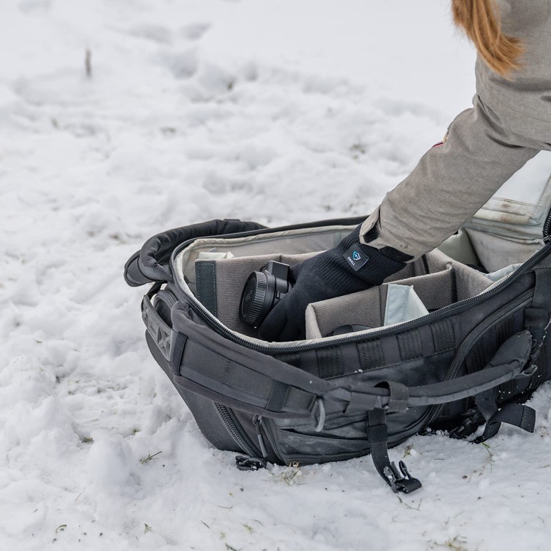 DexShell Thermit Men's Waterproof Touch Screen Seamless Gloves - Black,