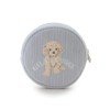 Gelato Pique PWGB251650 Toy Poodle One-Point Rib Pouch, blue, (BLU)