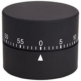 Efalock Professional Timer Round Mechanical Black 4025341508592 8 x 8 x 6 cm