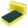 CPD 77998CP Multi Sponge Scourer, Yellow/Green