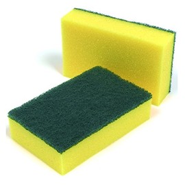 CPD 77998CP Multi Sponge Scourer, Yellow/Green