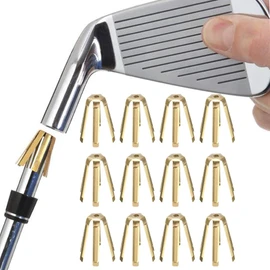Golf Shaft Adapter Seam Repair Supplies 12pcs/set 335 .350 .355 .370 Universal Shaft Brass Hosel Internal Reinforcement Adapter Parts for Reshaft