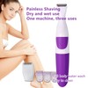 2 in 1 Women Epilator Hair Removal Wet Dry Electric