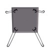 TITIDU Fire Pit Heat Deflector Outdoor Fire Pit Cover Stainless