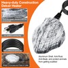 Saillong Bird Bath Deicer Heated Rock, 80W Submersible Utility Decorative