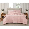 Brooklyn Loom Solid Cotton Percale Blush Twin/Twin XL 2 Piece