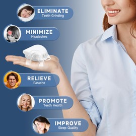 6 Pack Women Mouth Guards,Comfortable Dental Guards for Teenagers Grinding Teeth,Moldable Night Guards for Clenching Teeth, Bruxism,TMJ,Teeth Whitening Tray & Sports