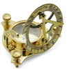 Solid Brass Sundial Compass Antique Nautical Vintage Fully Hand Made