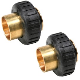 IPW Industries Inc-Clack WS1 (V3007-03LF) Fitting 3/4" Brass Sweat Assembly