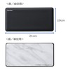 シャチハタ 捺印マット 印マット4 なつ印 筆記用 IMS-1A 210×100×4.4ミリ ブラック