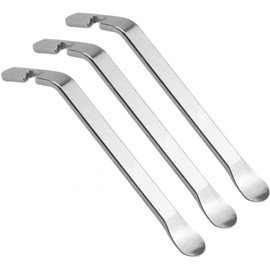 Fodlon Tyre lever, 3 x mounting lever, bicycle, stainless steel bicycle tyre lever for repairing motorcycles, bicycles, car inner tube