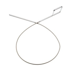 KitchenCraft KCSKEWERFLEX Flexible Stainless Steel 73 cm Kebab Skewer, Silver