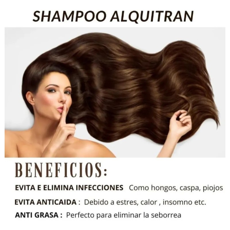 Shampoo Alquitrán D Hulla Control Psoriasis Caspa 1 Litro