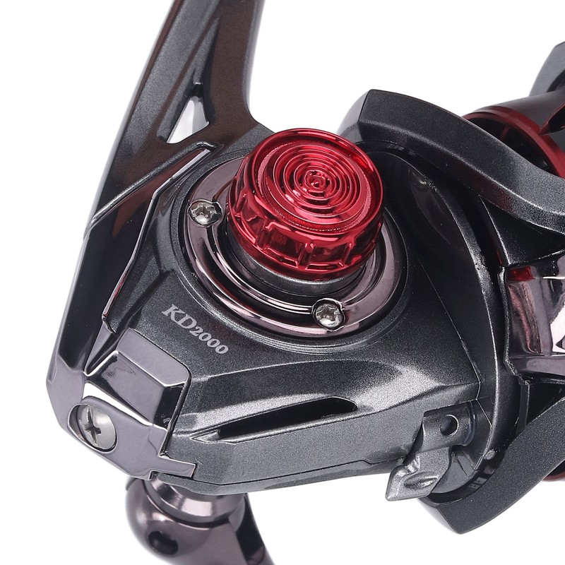 Spinning Reel Full Metal Stainless Steel Pressure Relief Button Humanized