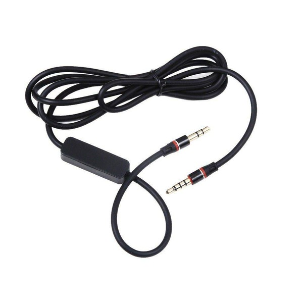 NTQinParts Replacement Black 3.5mm Audio Stereo Jack Cable Cord with