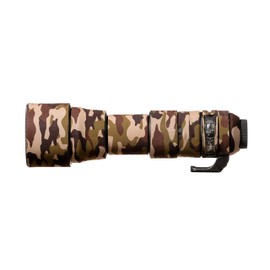 easyCover - Lens Oak - Lens protector - Protection for your camera lens - Sigma 150-600mm F5-6.3 DG OS HSM Sport, Brown Camouflage, Contemporary