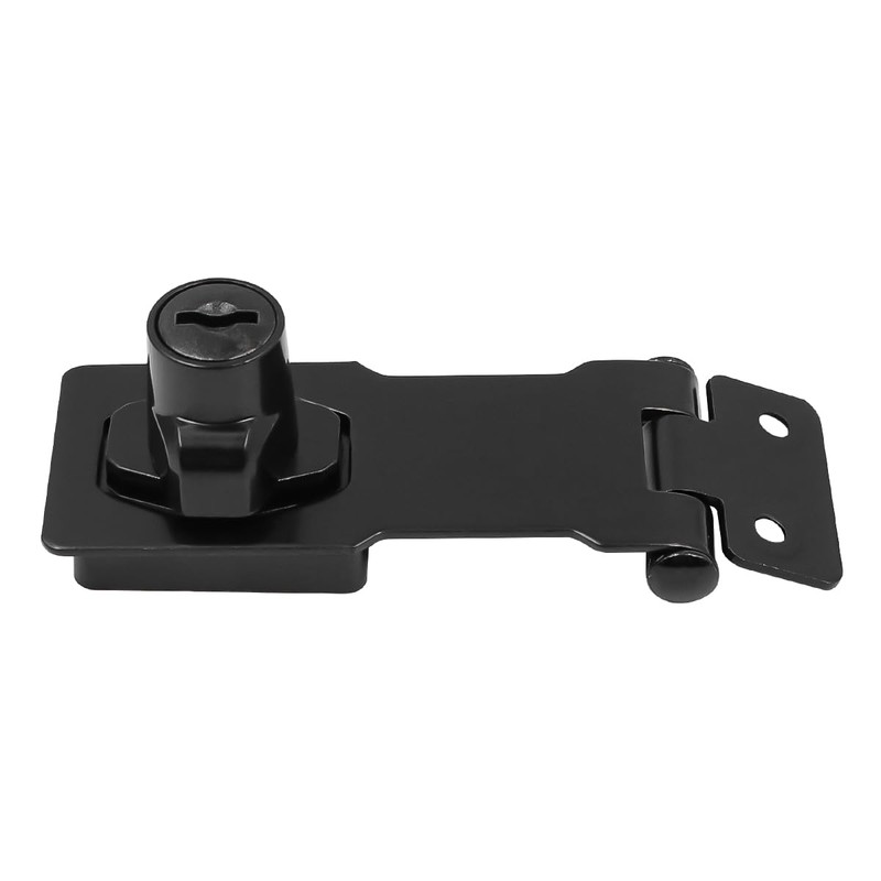 Set of 2 ZONADAH Keyed Hasp Locks Twist Knob 3