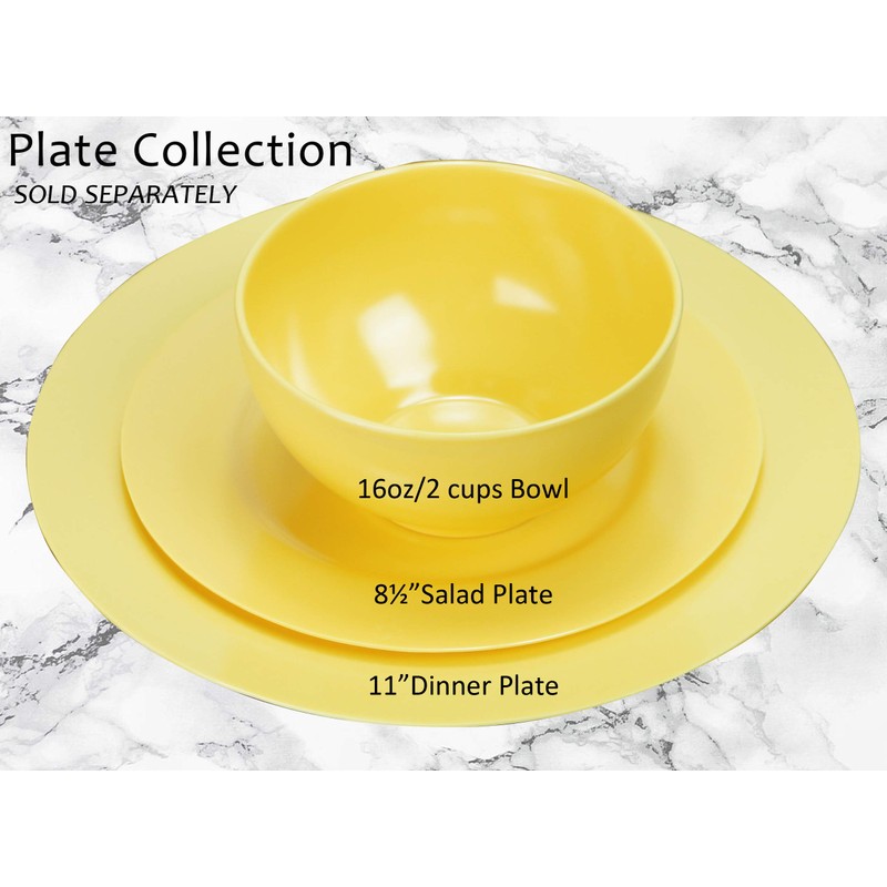 Calypso Basics by Reston Lloyd Melamine Bowl, Set of 6,