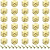 30PCS Iron Box Latch,Toggle Catch Latch Clasp,Gold Decorative Hasp,Jewelry Box