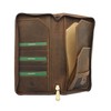 Visconti Hunter Collection Wing Leather Travel Wallet & Strap RFID