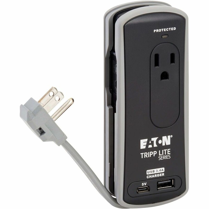 Tripp Lite Eaton Tripp Lite Series Protect It! 2-Outlet Travel-Size