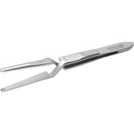 PIERCINGLINE Piercing tool, ball beak tweezers, tweezers for gripping and holding balls, Stainless Steel
