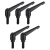 sourcing map 5pcs Adjustable Clamping Lever Handle M10 x 30mm
