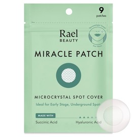 Rael Miracle Microcrystal Spot Cover - Hydrocolloid Spot Patches with Tea Tree Oil, Early Stage (9 Count)