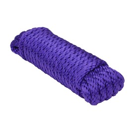 Extreme Max 3008.0249 Solid Braid MFP Utility Rope - 3/8" x 25', Purple