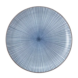 Showa Ceramics Sentan Tokusa 8.0 Plates, Diameter 10.9 x 1.2 inches (25.2 x 3 cm), Mino Ware, Made in Japan, Dishwasher Safe
