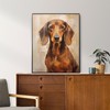 OKSGYTA Digital Painting Pet Dog Dachshund, Paint by Number Kit